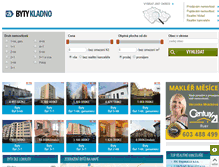 Tablet Screenshot of byty-kladno.com